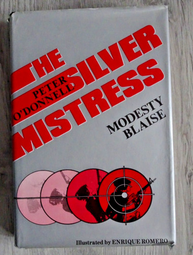 Modesty blaise book - blaise, silver