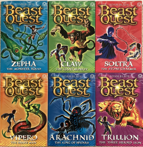 Beast quest books series - beast,