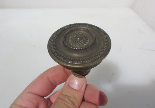 Victorian brass cupboard door - cupboard,