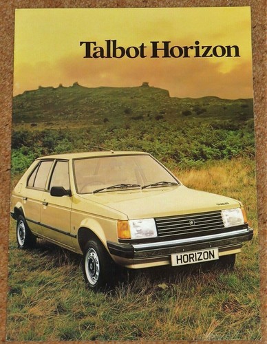 1979 talbot horizon sales - 1979-80,