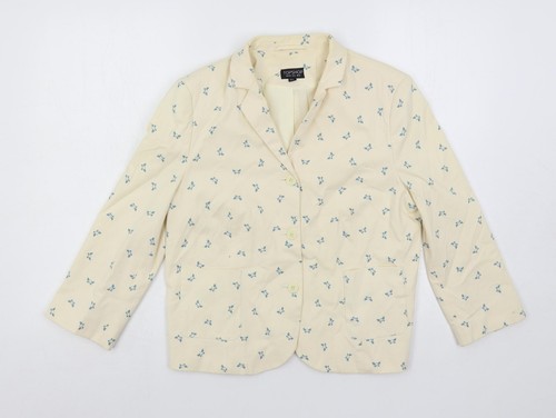 Topshop womens ivory jacket - topshop,