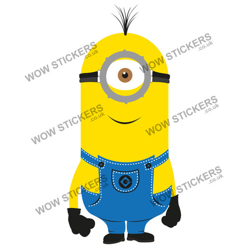Character sticker minion - character,