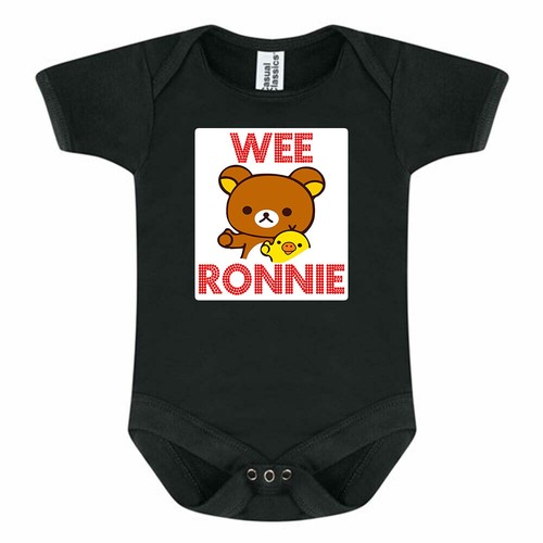 Personalised print baby grow - personalised,