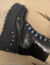 Goth Platform boots not great