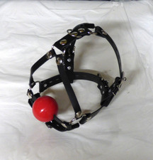 real leather 60mm BIG RED