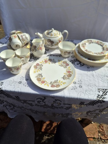 Wedgewood lichfield tea set - lichfield,