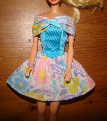 Vintage barbie doll - vintage, dress