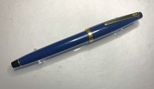 Vintage Cross Solo Classic Fountain Pen (806-2M) Dark Blue, Box & Converter