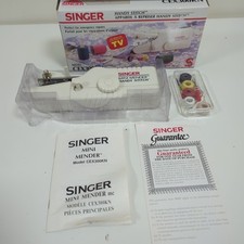 Vintage Singer Handy Stitch CEX300KN Handheld Sewing Machine Tested And Working 
