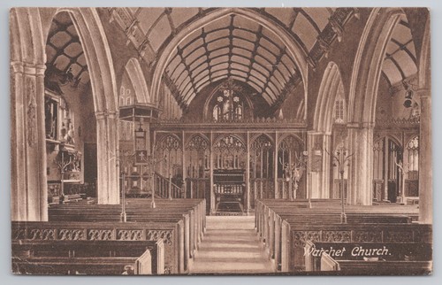 Watchet church interior - watchet,