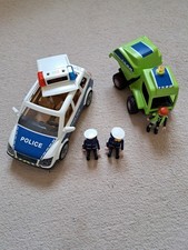Playmobile police car and