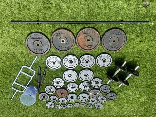 Gym weights bundle barbell - ,