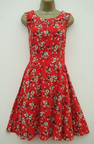 Dorothy perkins red floral tea - red,