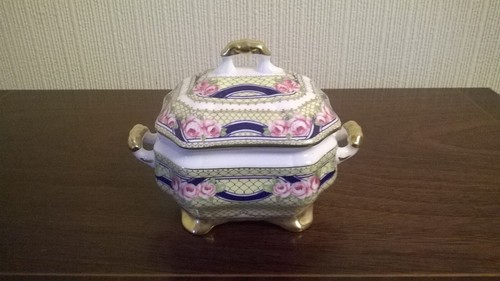 Spode miniature tureen cover - miniature, &