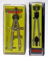 2 X Rotring Geometery Compasses