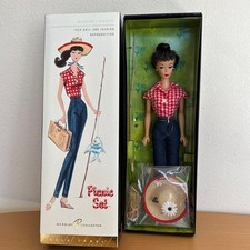 Rare Barbie Gold Label Picnic