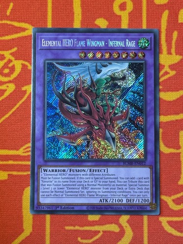 Yugioh elemental hero flame - yugioh,