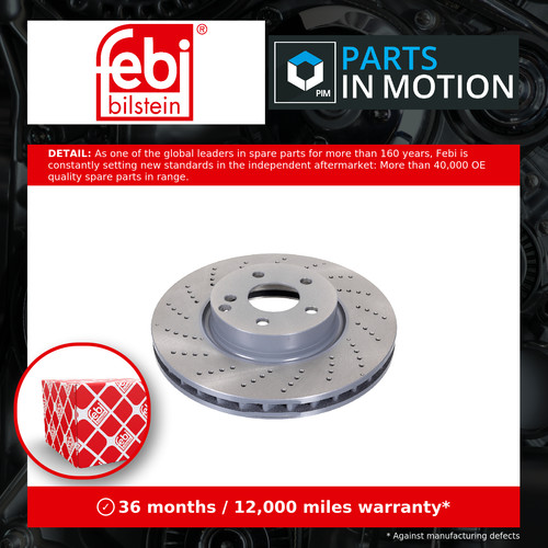 Brake discs pair vented - brake,