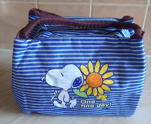 Snoopy insulated lunch bag - snoopy,