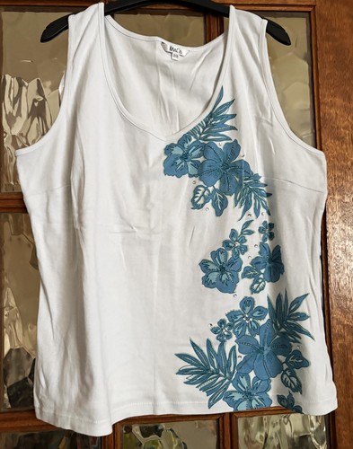 Ladies white turquoise - m,