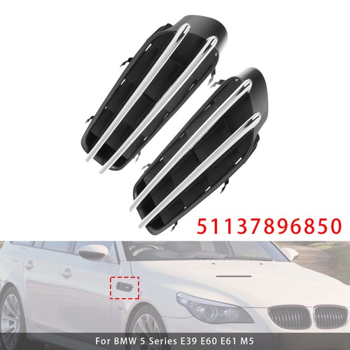 Pair wing fender grille cover - wing,