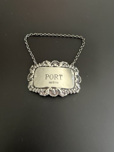 Solid silver rococo - rococo, port