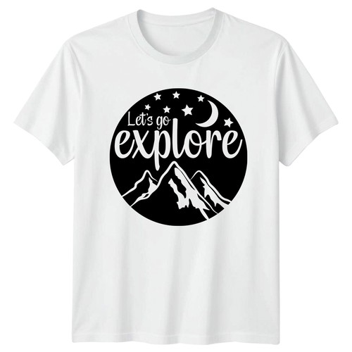 Lets explore shirt hiking - explore, t-shirt