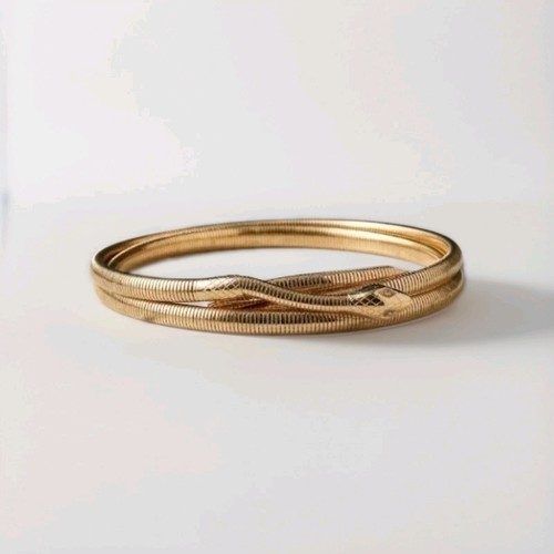 Vintage metal snake - vintage, shaped