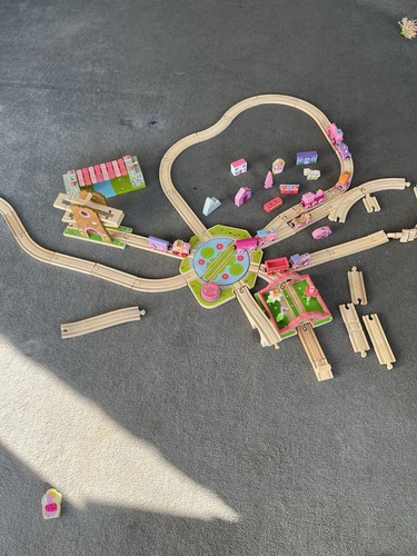 Wooden train set accessories - train, set,