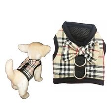 XXXXS XXXS XXS XS Small Tartan Designer Puppy Dog Chihuahua Teacup Harness Coat