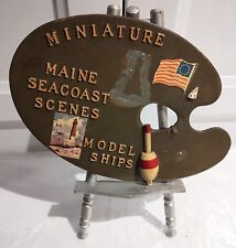 Vintage Artist Paint Pallet