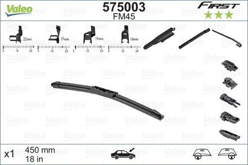 575003 valeo wiper - valeo, for
