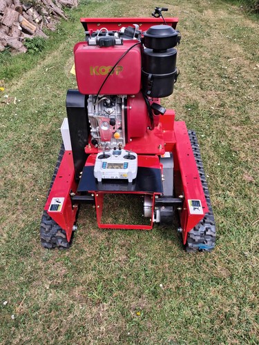 Wood chipper tracked - wood, rc
