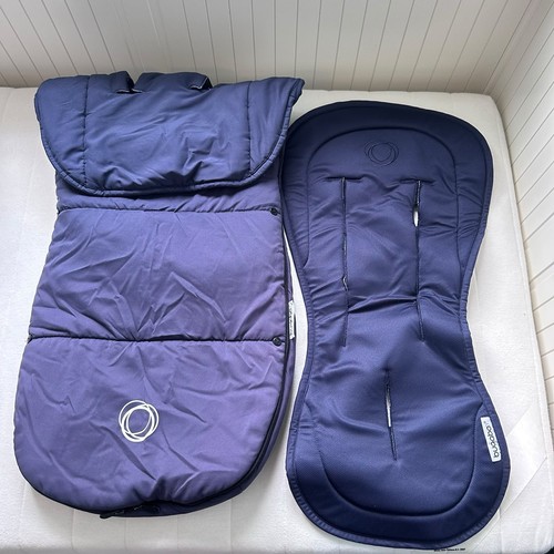 Bugaboo navy blue footmuff - navy,