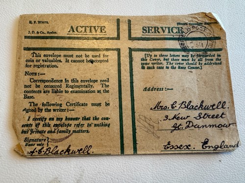 Ww2 field post - field,