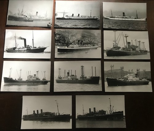 Photos lot merchant ships - 11,