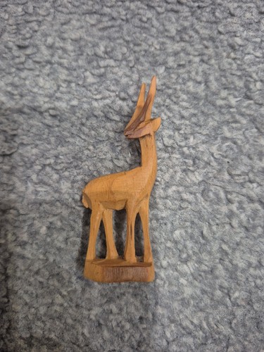 Small hand carved wooden - hand,