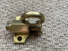 old  Reclaimed Vintage Brass Sprung Lock Old Cupboard G.P,O