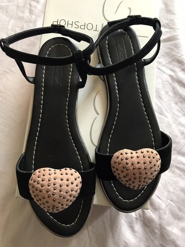Topshop leather and suede
