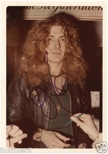 ROBERT PLANT Signed Photograph