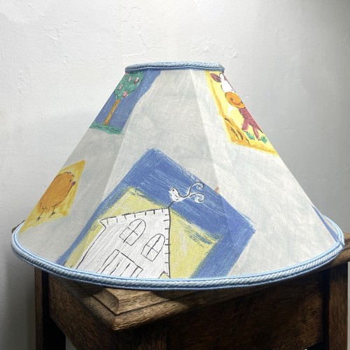 Farmyard children blue - farmyard,