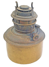 * B & H oil Lamp font brass