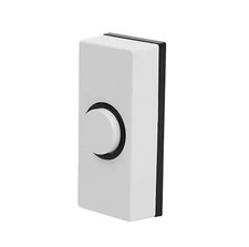 Honeywell D814 White Bell Push
