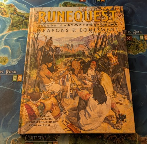 Runequest weapons equipment - weapons,