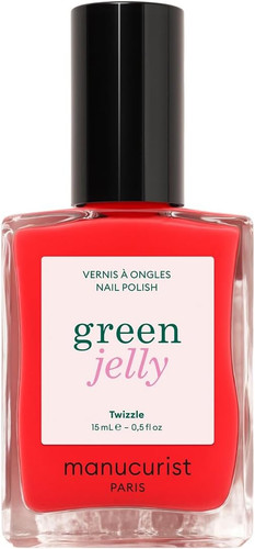 Green jelly nail polish - jelly,