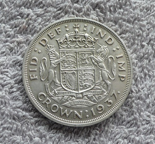 1937 king george silver - vi,