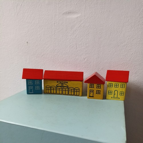 Vintage brio wooden - brio, building
