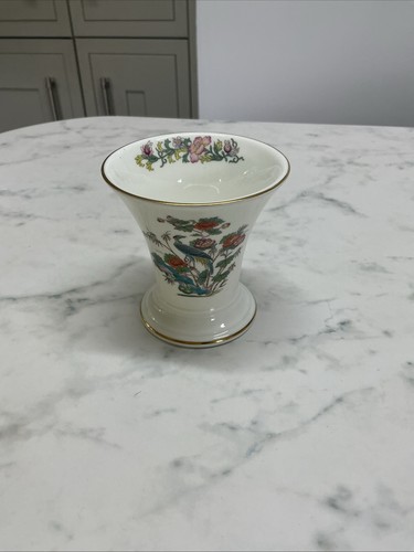 Wedgwood kutani crane vase - kutani,