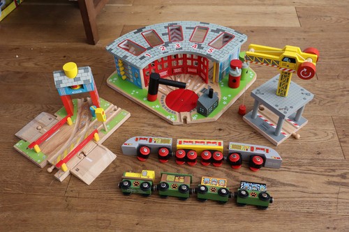 Big jigs wooden train - big,