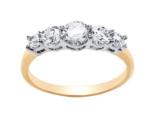 9ct gold silver - silver, 5